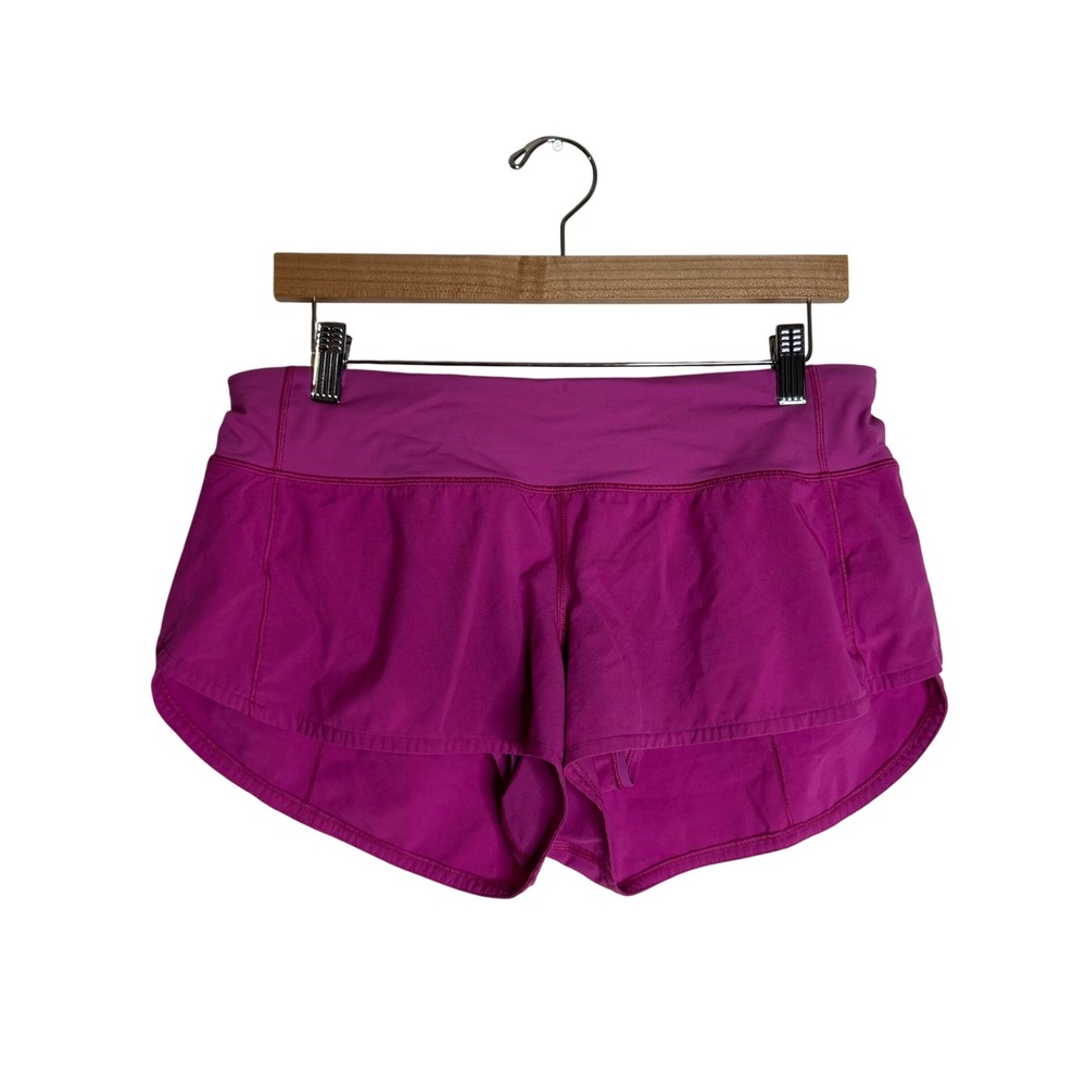 Lululemon Speed Up Women's Running Shorts Pink Size 8